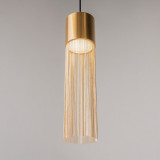 Imaginary LED 8 cm gold decorative glamour pendant lamp Maytoni