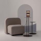 Insight LED black transparent designer table lamp Maytoni