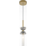 Lampa wisząca japandi z marmurem Kyoto LED 10cm biało-szara Maytoni Lampa wisząca japandi z marmurem Kyoto LED 10cm biało-szara Maytoni
