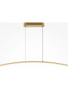 Lampa wisząca łukowa Light Reflection LED 98cm mosiężna Maytoni