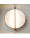 Kinkiet okrągły Mira LED 34cm biało-czarny Maytoni