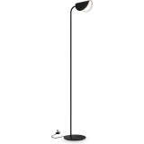 Mollis black designer floor lamp Maytoni