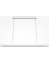 Motion LED 3000K 120 cm white elongated pendant lamp Maytoni