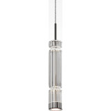 Ordo II LED 8 cm transparent glass pendant lamp Maytoni