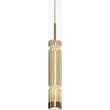 Ordo LED 8 cm cognac glass pendant lamp Maytoni