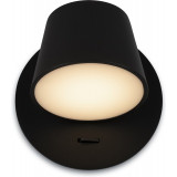 Pixel LED black wall lamp with switch Maytoni