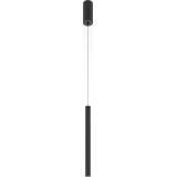 Lampa wisząca tuba minimalistyczna Pro Base LED 3cm czarna Maytoni
