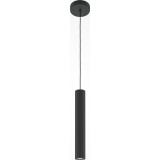 Pro Focus 6 cm black tube pendant lamp Maytoni