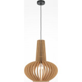 Lampa wiszące ze sklejki Roots III 35cm Maytoni