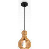 Roots II 20 cm plywood pendant lamp Maytoni
