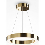 Saturno LED 40 cm brass round pendant lamp Maytoni