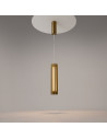 Sonata LED 8 cm brass modern pendant lamp Maytoni
