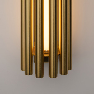 Sonata LED 36 cm brass modern vertical wall lamp Maytoni 2