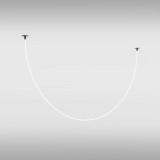 Tau LED 3000K 400 cm black modern pendant lamp Maytoni