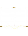Lampa wisząca nowoczesna Tau LED 3000K 180cm złota Maytoni