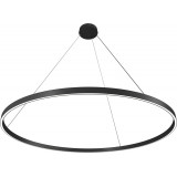 Rim LED 3000K 120 cm black modern round pendant lamp Maytoni