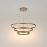 Rim LED 3000K III 80 cm brass modern round pendant lamp Maytoni