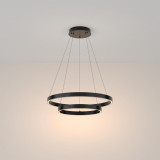 Rim LED 3000K II 60 cm black modern round pendant lamp Maytoni