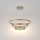 Rim LED 4000K III 80 cm brass modern round pendant lamp Maytoni