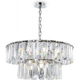 Puntes 68 cm chrome hanging crystal chandelier Maytoni Puntes 68 cm chrome hanging crystal chandelier Maytoni