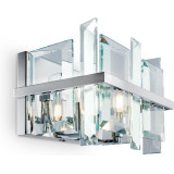 Cerezo chrome crystal wall lamp Maytoni