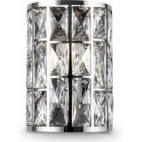 Gelid chrome crystal wall lamp Maytoni