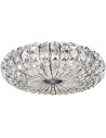 Broche 40 cm transparent crystal ceiling lamp Maytoni