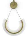 Maya transparent/gold decorative glass wall lamp Maytoni