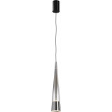 Lampa wisząca szklana nowoczesna Sintesi 8cm przeźroczysty / chrom Maytoni