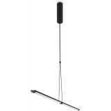 Lampa wisząca nad biurko Supersymmetry LED 4000K 88,6cm czarna Maytoni