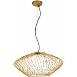 Lampa wisząca druciana Plec 52cm złota Maytoni