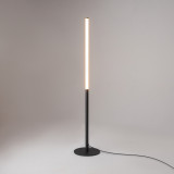 Lampa podłogowa pionowa nowoczesna Ray LED 3cm H130cm czarna Maytoni