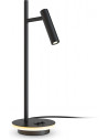Lampa biurkowa minimalistyczna Estudo LED czarna Maytoni