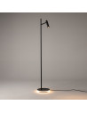 Lampa podłogowa minimalistyczna Estudo LED czarna Maytoni