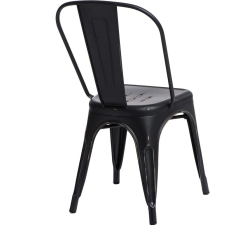 Paris Antique black metal chair D2.Design
