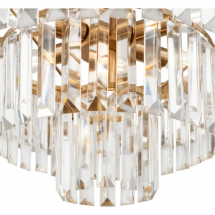 Żyrandol kryształowy Revero 50cm przeźroczysty / złoty Maytoni 2