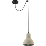 Lampa wisząca betonowa Broni 16cm szara Maytoni