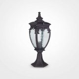 Fleur 48.5 cm antique brown retro garden lantern Maytoni
