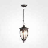 Lampa ogrodowa wisząca retro Fleur 15cm antyczny brąz Maytoni