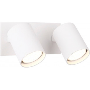 Top II white double wall lamp MaxLight