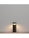 Olten LED 3000K 30 cm graphite garden post lamp Maytoni