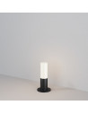 Lampa ogrodowa stojąca Willis 30cm biało-czarna Maytoni