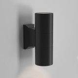 Bowery 6.4 cm black up-down facade wall lamp Maytoni