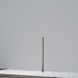Lampa ogrodowa stojąca nowoczesna Pole LED 3000K 80cm grafitowa Maytoni