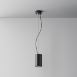 Lampa wisząca tuba Efir 7,5cm czarna Maytoni