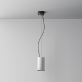 Lampa wisząca tuba Efir 7,5cm biała Maytoni