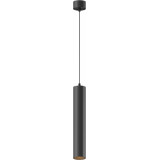 Lampa wisząca tuba Focus LED 3000K 5,2cm H30 czarna Maytoni