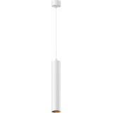 Focus LED 3000K 5.2 cm H30 white tube pendant lamp Maytoni