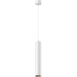Lampa wisząca tuba Focus LED 4000K 5,2cm H30 biała Maytoni