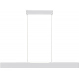 Lampa wisząca podłużna Step LED 4000K 118,5cm biała Maytoni